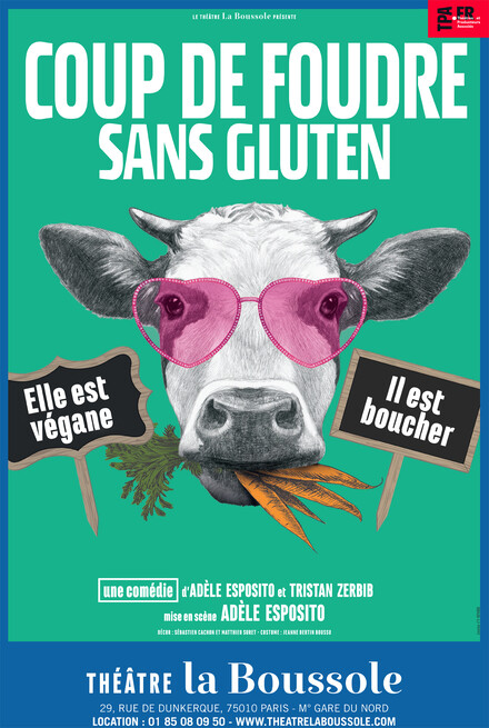 Coup de foudre sans gluten au Théâtre La Boussole
