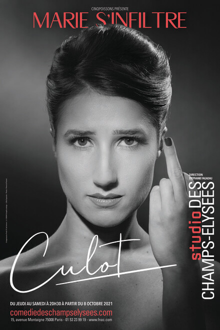 Marie s'infiltre « Culot » au Théâtre Studio des Champs-Elysées