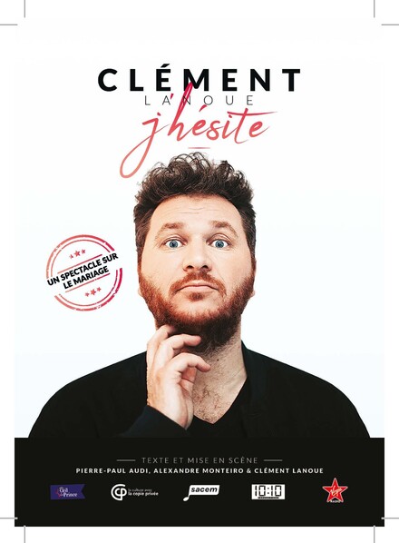 Clément Lanoue « J’hésite ! » au Théâtre Victoire