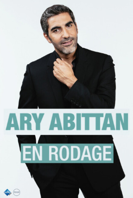 Ary Abittan - En rodage au Théâtre La compagnie du Café-Théâtre