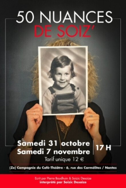 SOIZIC DESAIZE « 50 nuances de Soiz’ » au Théâtre La compagnie du Café-Théâtre