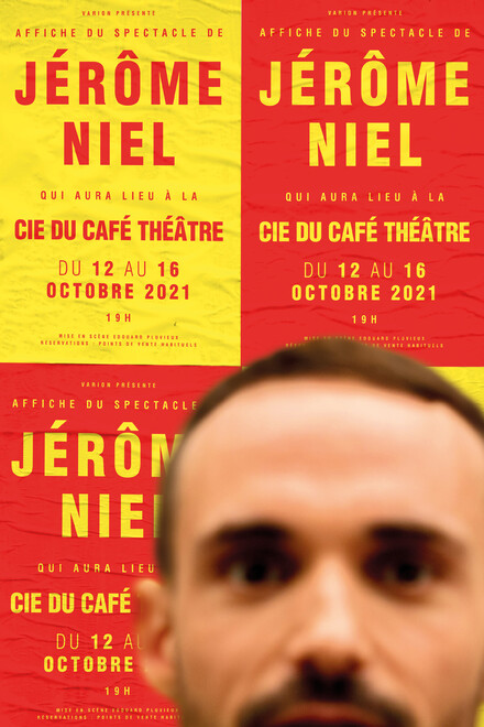 Jérôme Niel au Théâtre La compagnie du Café-Théâtre