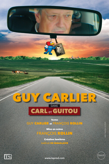 Guy Carlier "Carl et Guitou" au Théâtre La compagnie du Café-Théâtre