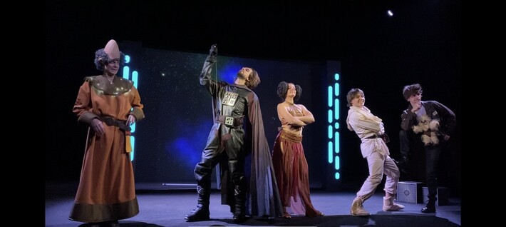 Space Wars : des décors en 3D et des hologrammes au Théâtre Michel !