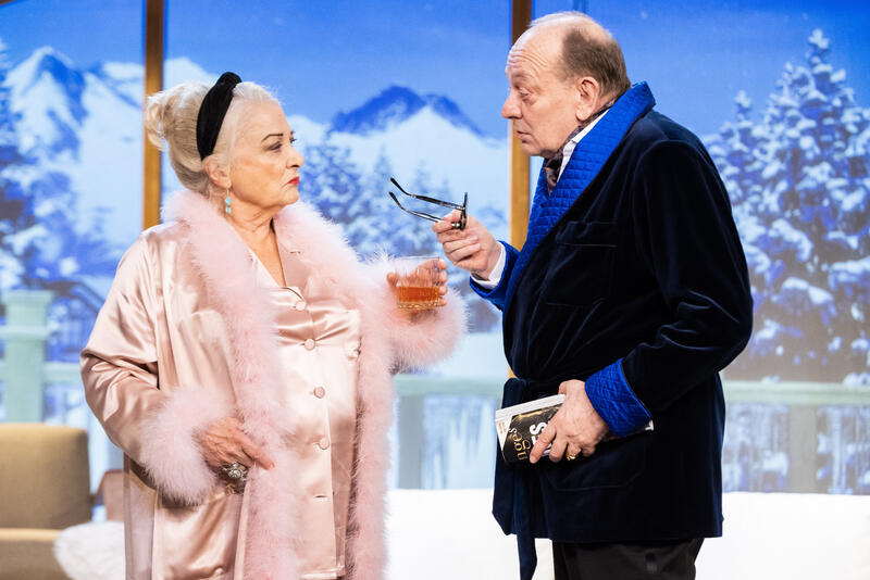 Un chalet à Gstaad au Théâtre des Nouveautés