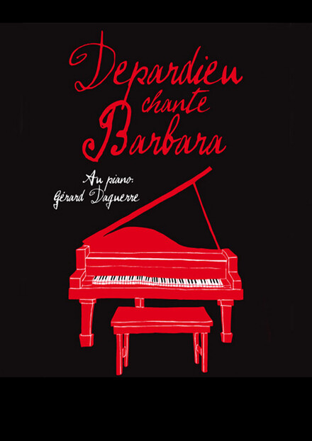 Depardieu chante Barbara au Théâtre des Champs-Elysées