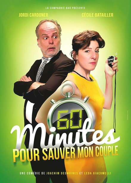 60 minutes pour sauver son couple au Théâtre Comédie des Suds