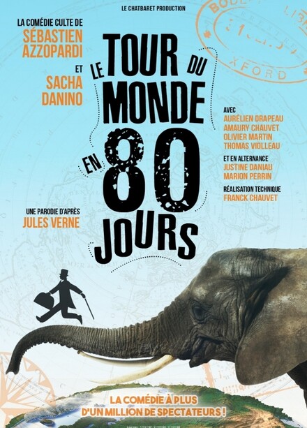 Le tour du monde en 80 jours au Théâtre Comédie des Suds