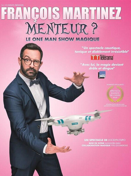 François Martinez « Menteur ? » au Théâtre à l'Ouest Auray