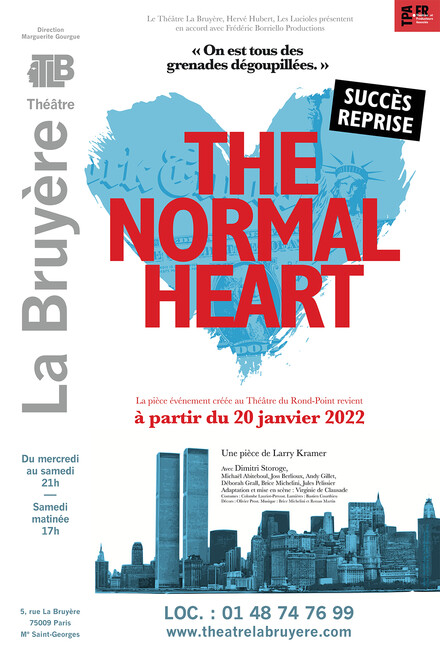 THE NORMAL HEART au Théâtre Actuel La Bruyère
