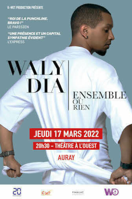 Waly Dia - Ensemble ou rien au Théâtre à l'Ouest Auray