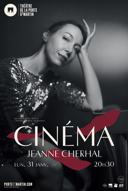 JEANNE CHERHAL - CINEMA au Théâtre de la Porte Saint-Martin