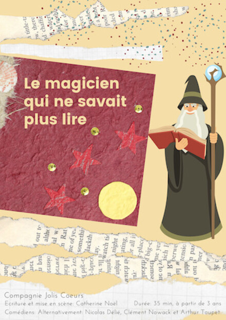 Le magicien qui ne savait plus lire au Théâtre à l'Ouest Rouen