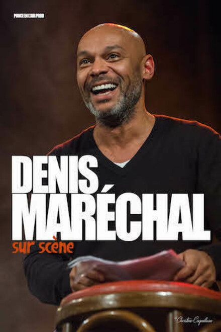 DENIS MARÉCHAL sur scène au Théâtre à l'Ouest Auray