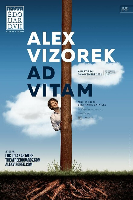 Alex Vizorek « Ad Vitam » au Théâtre Édouard VII