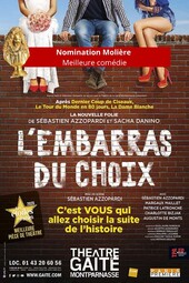 L'Embarras du choix, Théâtre de la Gaîté Montparnasse