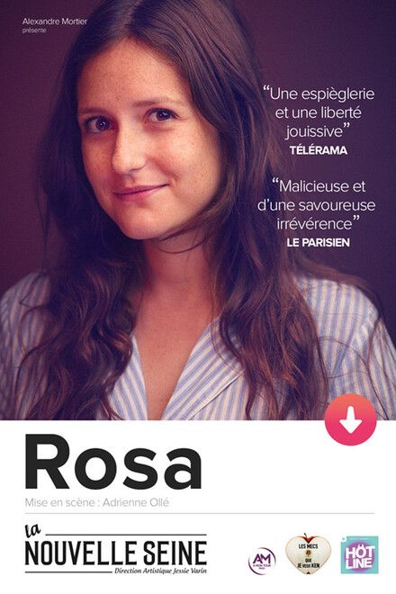 Rosa Bursztein « Rosa » au Théâtre La compagnie du Café-Théâtre