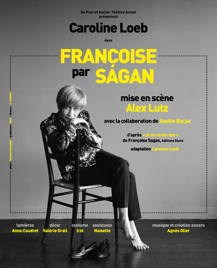 Françoise par Sagan au Théâtre Comédie Odéon