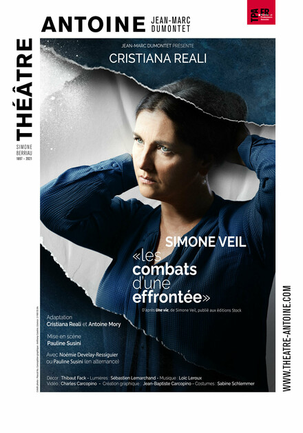 Simone Veil - Les combats d'une effrontée au Théâtre Antoine - Simone Berriau