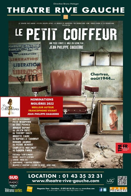 Le petit coiffeur au Théâtre de La Gaîté Rive Gauche