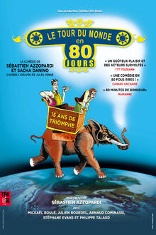 Le Tour du Monde en 80 Jours, Théâtre 100 noms
