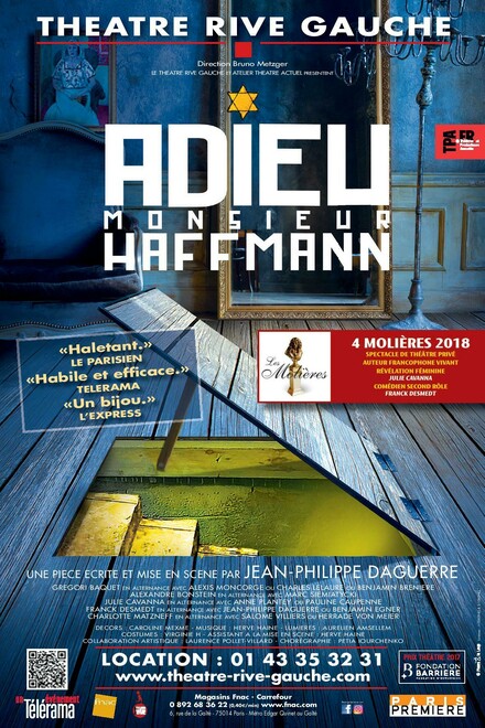 Adieu Monsieur Haffmann au Théâtre de La Gaîté Rive Gauche