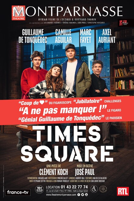 TIMES SQUARE au Théâtre Montparnasse