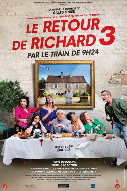 Le retour de Richard 3 par le train de 9h24 au Théâtre Comédie Odéon