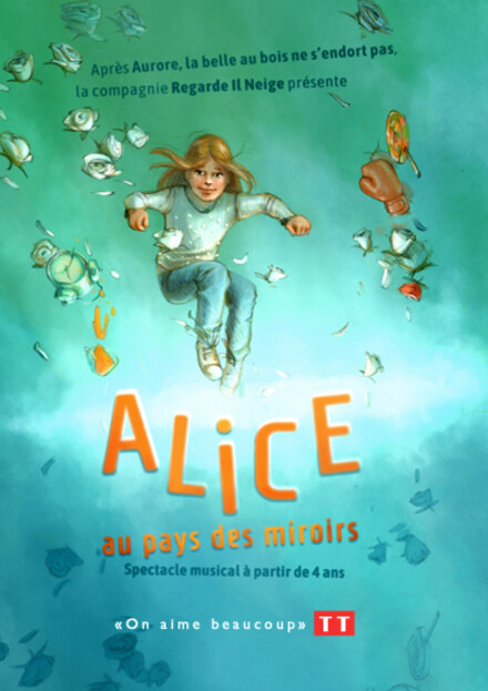 Alice au pays des miroirs au Théâtre Essaïon