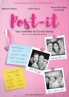 « Post-it », théâtre La compagnie du Café-Théâtre