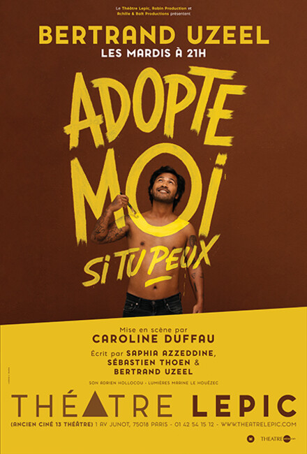 Adopte-moi si tu peux au Théâtre des Béliers Avignon