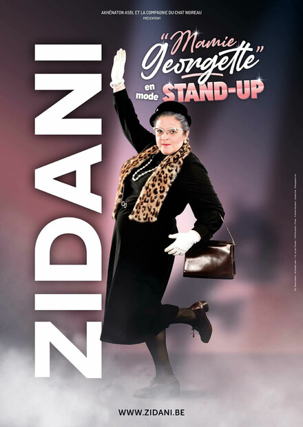Zidani « Mamie Georgette en mode Stand-Up » au Théâtre La compagnie du Café-Théâtre
