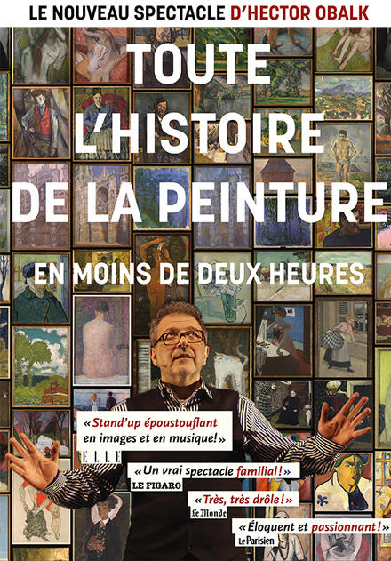 Toute l'histoire de la peinture en moins de deux heures au Théâtre Actuel