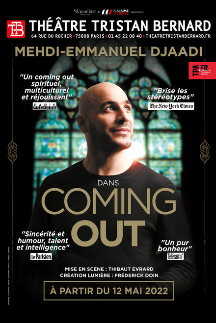 COMING OUT au Théâtre Tristan Bernard