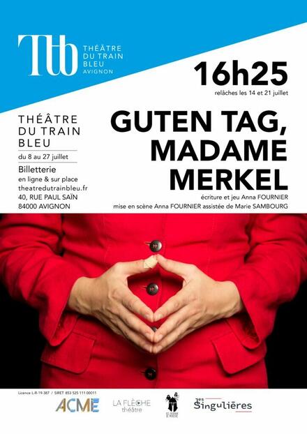 Guten tag, Madame Merkel au Théâtre du Train Bleu