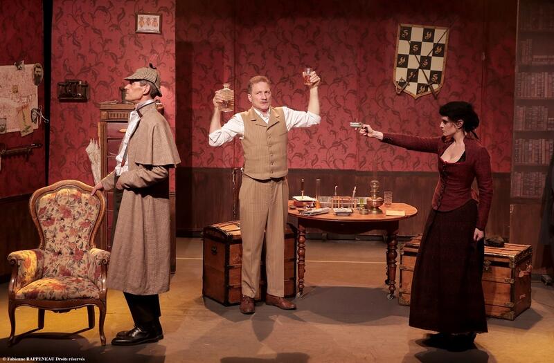 « Le secret de Sherlock Holmes » au Théâtre La Bruyère