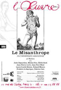 Le Misanthrope ou l'Atrabilaire amoureux, Théâtre de l'Œuvre