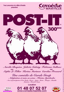 Post it, Théâtre Comédie Bastille