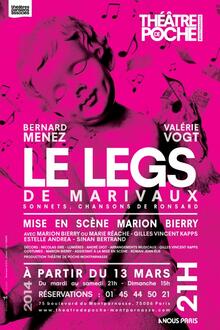 Le Legs, Théâtre de Poche-Montparnasse (Grande salle)