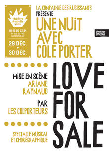 Love for sale, Théâtre de Belleville