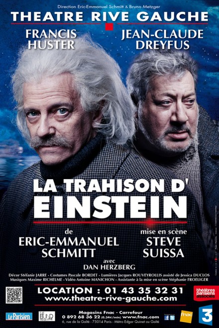 La Trahison d'Einstein au Théâtre Rive Gauche