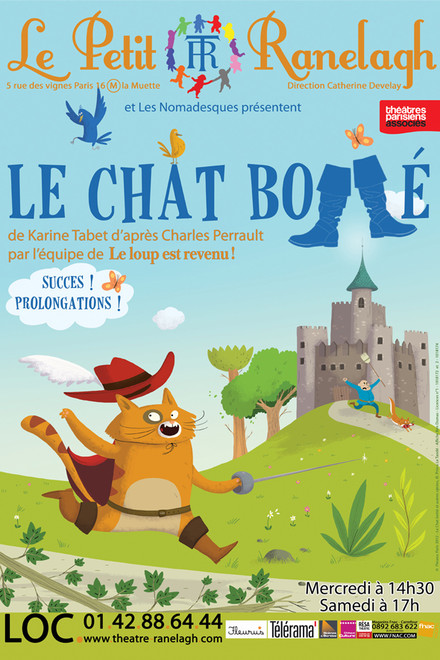 Le Chat Botté au Théâtre le Ranelagh