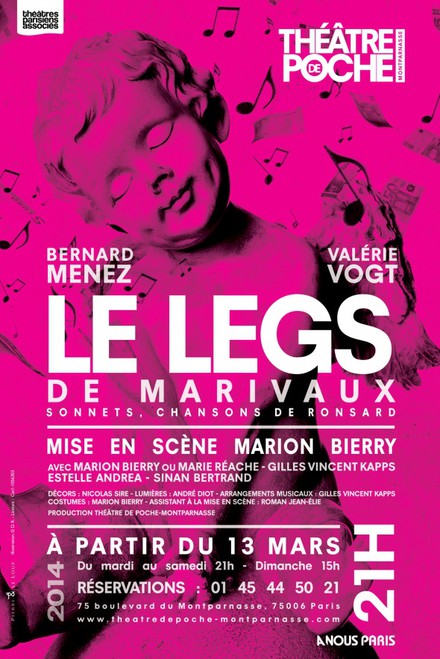 Le Legs au Théâtre de Poche-Montparnasse (Grande salle)