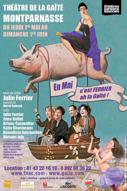En mai, c'est FERRIER ah la Gaîté ! au Théâtre de la Gaîté Montparnasse