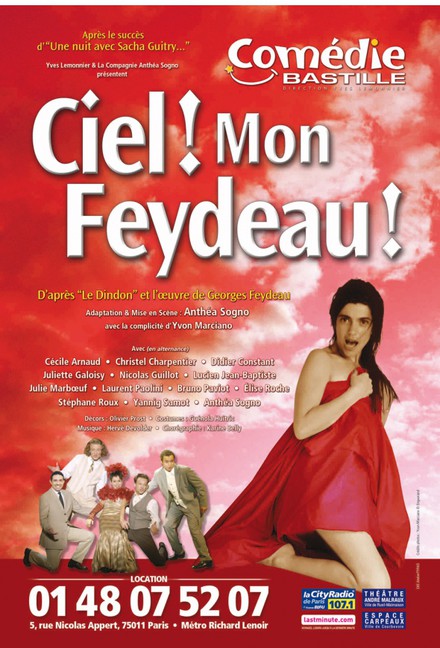 Ciel ! Mon Feydeau ! au Théâtre Comédie Bastille