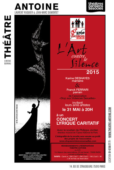 L'Art contre le silence au Théâtre Antoine - Simone Berriau