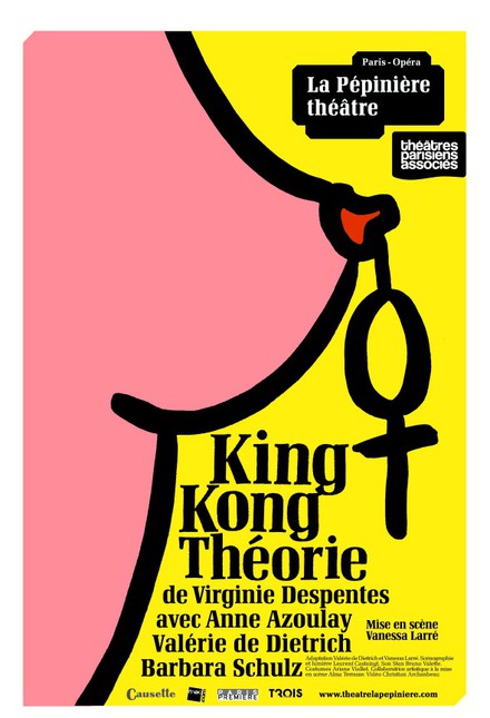 King Kong Théorie au Théâtre de La Pépinière