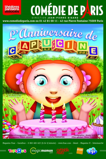 L'Anniversaire de Capucine au Théâtre Comédie de Paris
