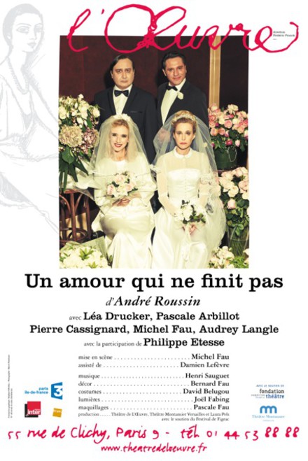 Un amour qui ne finit pas au Théâtre de l'Œuvre