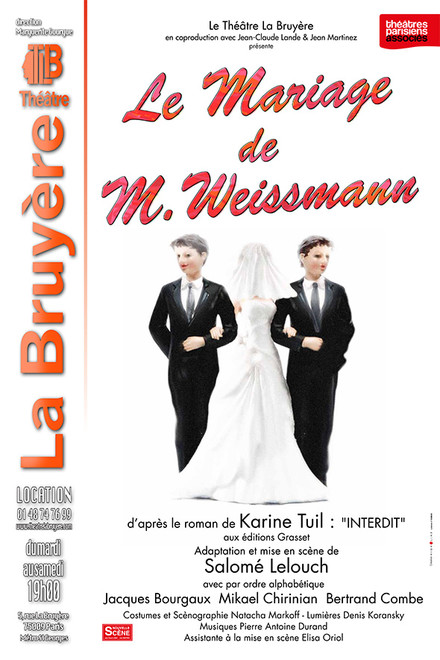 Le Mariage de M. Weissmann au Théâtre Actuel La Bruyère